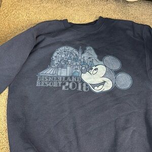 Navy blue Disneyland 2018 crew neck